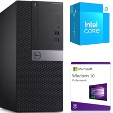 Używany, Komputer stacjonarny Dell Optiplex 3040 Tower I3-6100 8GB 256GB W10P KLASA A na sprzedaż  PL