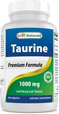 Best Naturals taurina 1000 mg 250 comprimidos comprar usado  Enviando para Brazil