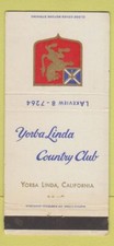Matchbook cover yorba for sale  USA