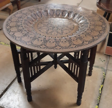 round antique wooden table for sale  BEDFORD