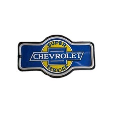 Placa de luz de corda de neon Chevrolet LED, 17" formato de tenda para festas, rachadura usada na lateral funciona comprar usado  Enviando para Brazil