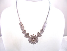 Silver tone clear for sale  Port Richey