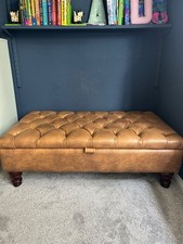 Faux leather tan for sale  FARNHAM
