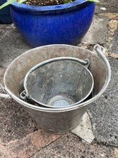 Antique metal buckets for sale  HINDHEAD