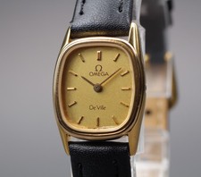 [Exc+5] Vintage OMEGA De Ville Cal.1387 Relógio Masculino Quartzo Mostrador Dourado Do Japão comprar usado  Enviando para Brazil