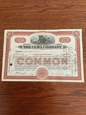 Old share certificate for sale  DOVER