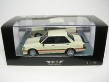 Używany, Mitsubishi Lancer EX 2000 Turbo PW (biały) 1981 w oryginalnym opakowaniu z akrylową pokrywą 1:43 NEO na sprzedaż  Wysyłka do Poland