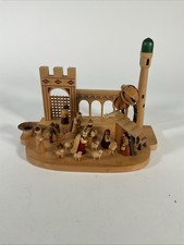 Wooden nativity scene for sale  Cranston