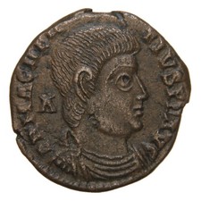 IMPERIO ROMANO - 350-353 AE3 - Magnentius - Corona con dos victorias - Amiens segunda mano  Embacar hacia Mexico