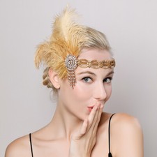 Ostrich feather fascinator for sale  BRISTOL