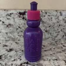 Garrafa de plástico roxa vintage caboodles viagem higiene pessoal tampa aberta tampa rosa  comprar usado  Enviando para Brazil