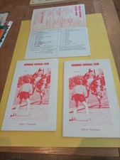 Uxbridge football programs for sale  COLCHESTER