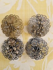 Boutons anciens fleurs d'occasion  Le Pouliguen