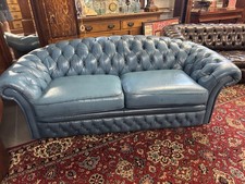 Magnificent blue leather for sale  WIDNES