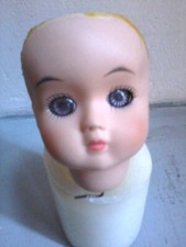 Mignonne tête poupée d'occasion  Bourg-de-Thizy