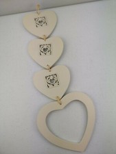 Cut wooden hearts for sale  FRASERBURGH