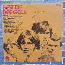 The Bee Gees | lp assinado | 3 membros | Best of Bee Gees, usado comprar usado  Enviando para Brazil