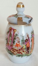 Ancien moutardier opaline d'occasion  Boulogne-sur-Mer