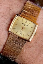Relógio feminino Patek Philippe 23 mm ouro maciço 18K 50 grs. "  Vento manual ref. 3352/1 comprar usado  Enviando para Brazil