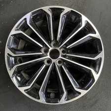 Toyota Corolla preta usinada roda fabricante de equipamento original 17” 2014-2016 aro fábrica 75152B comprar usado  Enviando para Brazil