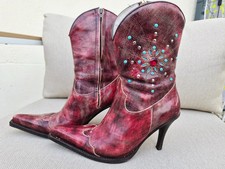 Santiags vintage femme d'occasion  Alençon