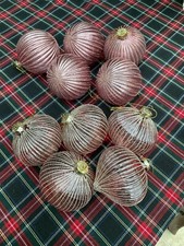 Pink coloured christmas for sale  BANGOR