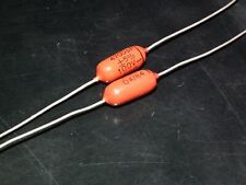 Two polystyrene capacitors d'occasion  Expédié en Belgium
