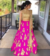 Choli lehenga pakistanais d'occasion  Expédié en France