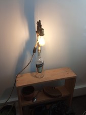 Lampe diy bouteille d'occasion  Saint-Etienne