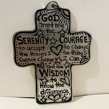 Serenity prayer cross for sale  Macon