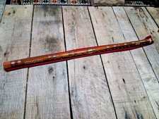 Flauta chinesa de bambu Dizi em C com estojo de manga vermelha, usado comprar usado  Enviando para Brazil