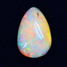 Usado, Fabuloso jogo multicolorido 2,65 ct! Flash vermelho elétrico! Opala Welo de cristal semi preta comprar usado  Enviando para Brazil
