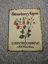 Strawberry fayre metal for sale  Cornell