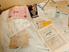 Vecchio lotto cartaceo usato  Trieste