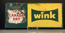 Vintage canada dry for sale  CAMBERLEY