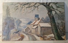 Tableau année huile d'occasion  Besançon