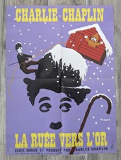 Affiche. charlie chaplin. d'occasion  Sarlat-la-Canéda