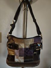 coach holiday patchwork bag for sale  Hutto