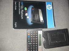 hp 12c platinum calculator for sale  Youngstown