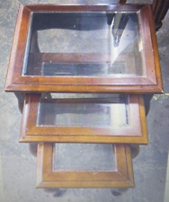 Nest three glass for sale  BANBURY