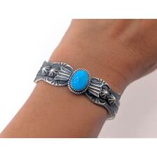 Navajo cuff bracelet for sale  Show Low
