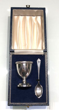Sterling silver egg for sale  GLOSSOP
