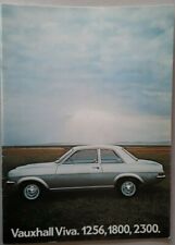 Vauxhall viva brochure d'occasion  Expédié en Belgium