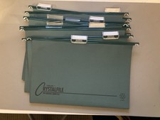 Crystalfile foolscap twinlock for sale  KINGSTON UPON THAMES