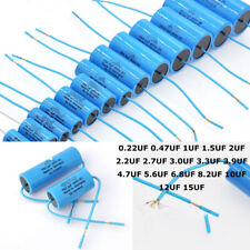Filme de polipropileno pino prata capacitor axial áudio 400V 0,22UF a 15UF comprar usado  Enviando para Brazil