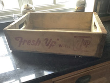 Vintage wooden 7up for sale  REIGATE