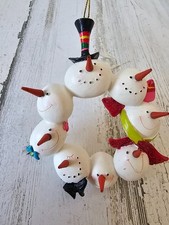 Snowman wreath unique for sale  Racine