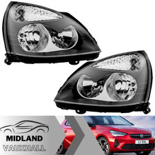 Headlights renault clio for sale  LICHFIELD