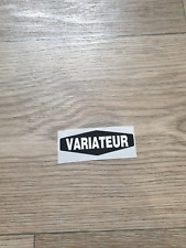 Autocollant cache variateur d'occasion  Thorigné-Fouillard