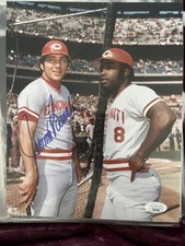 Banco Johnny assinado Cincinnati Reds 8x10 JSA comprar usado  Enviando para Brazil